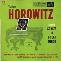 RCA Victor Records : Horowitz - Chopin, Liszt